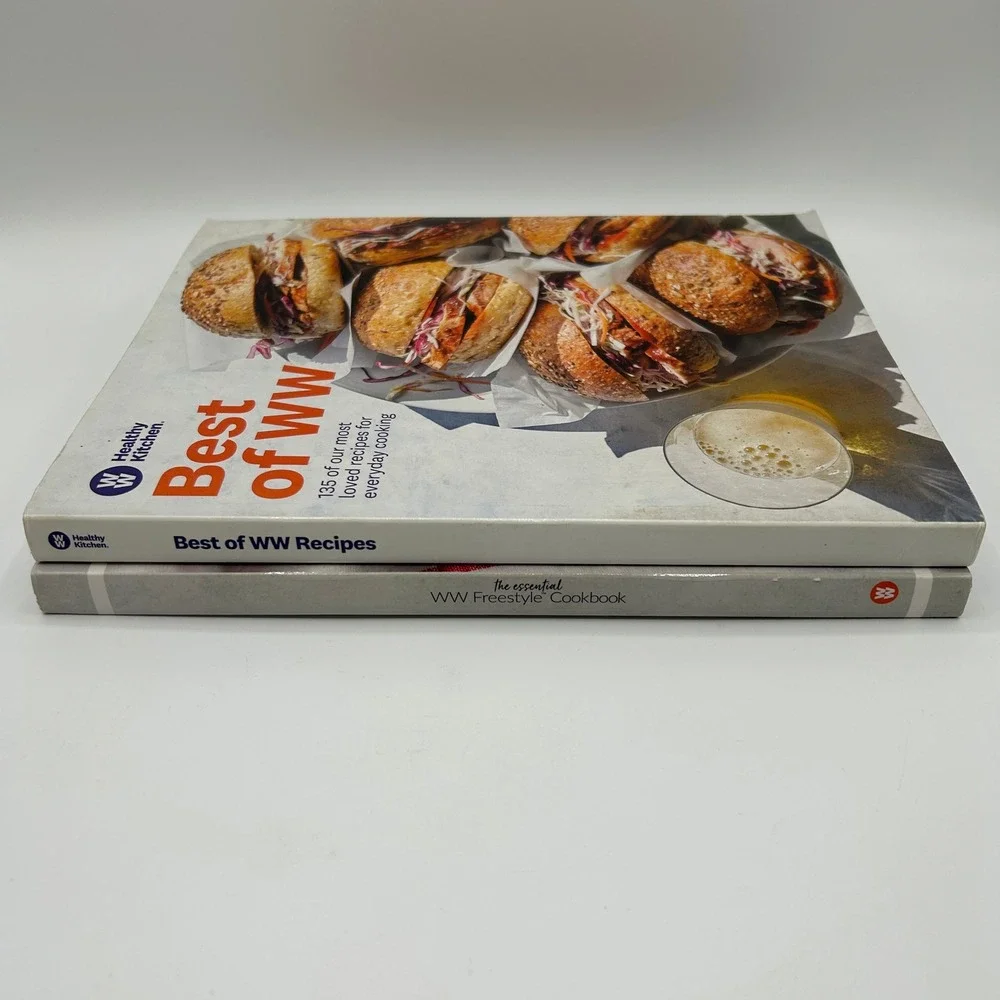 Weight Watchers Cookbook Lot 2 Essential WW Freestyle Best of WW Healthy Recipes